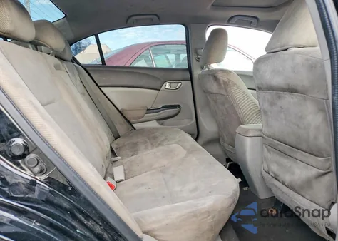 2012 Honda Civic Ex из США, поврежденный, VIN 19XFB2F89CE391190